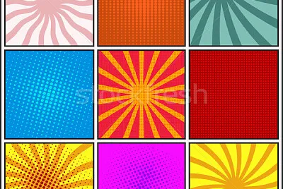 פאזל של Colorful vector-pop-art