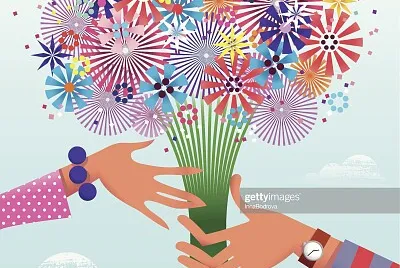 פאזל של Sparkling Flowers