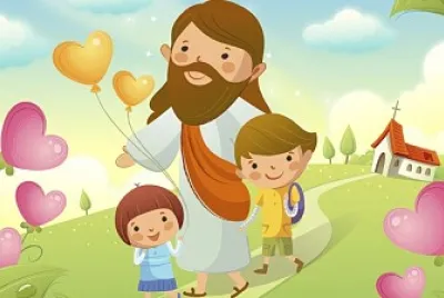 Jesus e as crianÃ§as