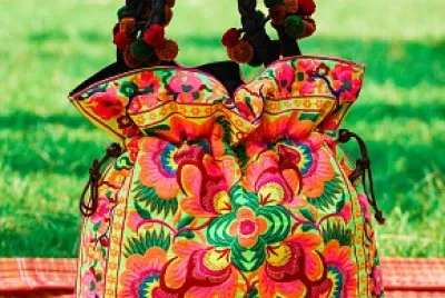 Etsy Colorful Cloth Bag