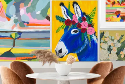 Blue Donkey