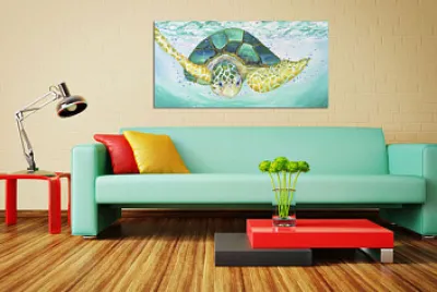 Pastel Sitting Room