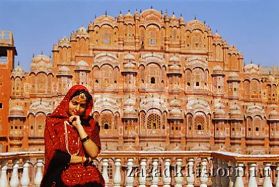 Hava Mahal.. La India... jigsaw puzzle