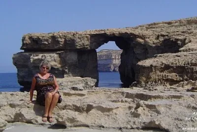 Fenetre d  'Azur, Gozo, Malte