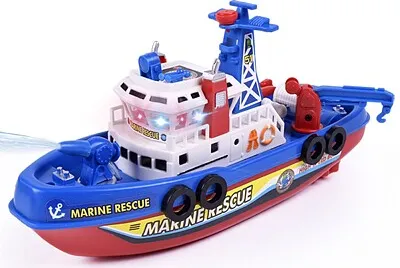 electric spray model toy boat