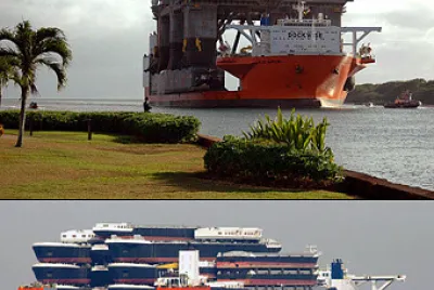 Blue Marlin,  A Giant Vessel