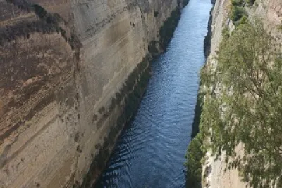 Canal de Corinthe (Grece)