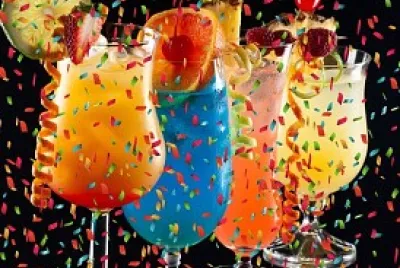 New Year Drinks