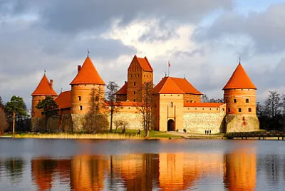 Castillo de Trakai-Lituania jigsaw puzzle