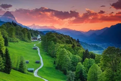 Garmisch-Partenkirchen-Austria jigsaw puzzle