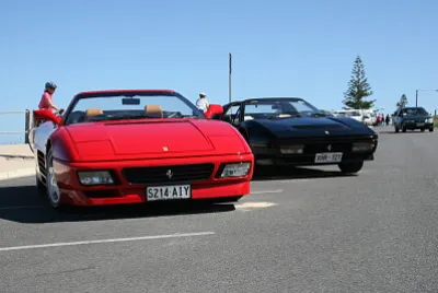 Ferrari 348   Ferrari 328, Moana Beach, South Aust jigsaw puzzle