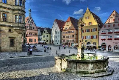 Rothenburg Ob Der Tauber-Alemania jigsaw puzzle