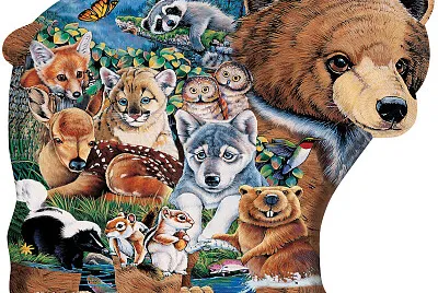 FOREST FRIENDS jigsaw puzzle