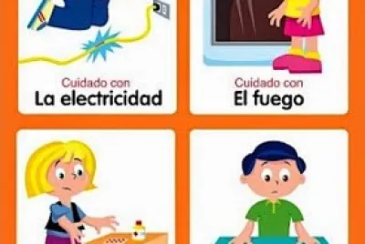 פאזל של peligros en casa