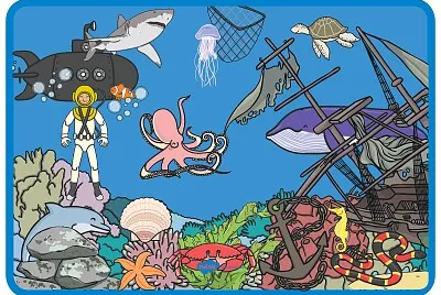 פאזל של Ce animale locuiesc in ocean?