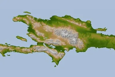 Mapa de la RepÃºblica Dominicana jigsaw puzzle