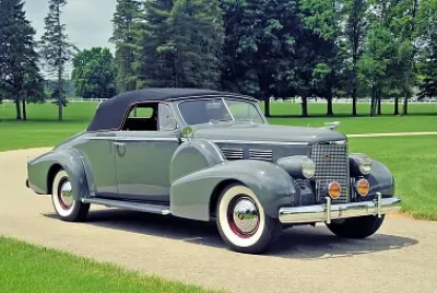 1938 Cadillac Model 75 Convertible Coupe
