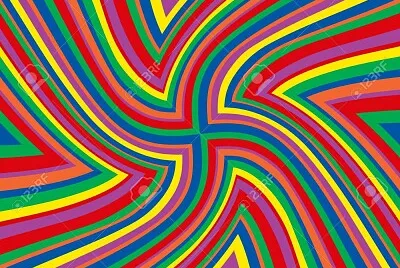 rainbow colored lines