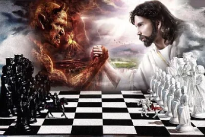 Ajedrez Cielo vs Infierno
