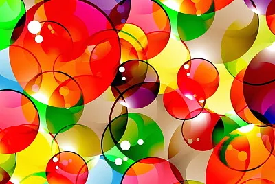 Colorful Bubbles jigsaw puzzle
