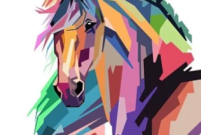 Colorful Horse