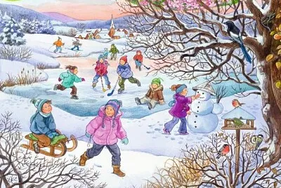 JOCURILE COPIILOR IARNA jigsaw puzzle