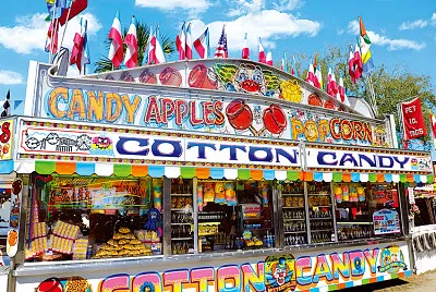 פאזל של Cotton Candy Concession Stand