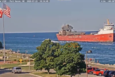 m/v Frontenac   flags