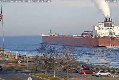 m/v James r Barker   flags (1,000 footer)