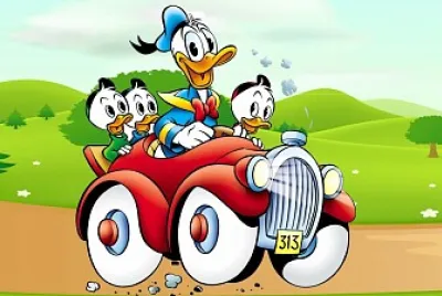 Donald Duck and Family