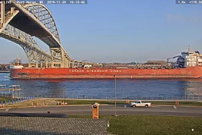 m/v Whitefish Bay   Blue Water Bridge jigsaw puzzle