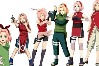 Naruto Sakura niÃ±aa