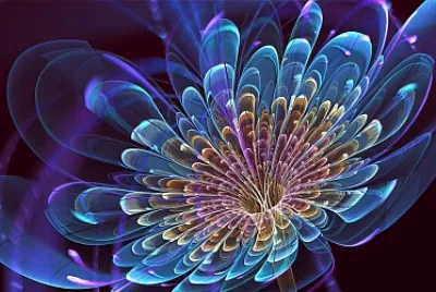 beautiful 3d flowers