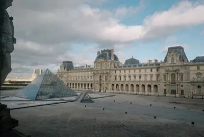 Courtyard of the Louvre