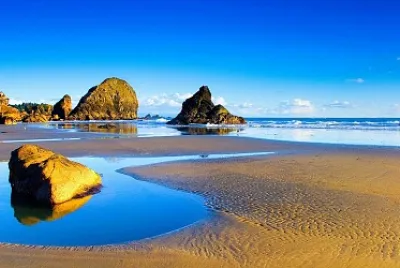 Ilha com pedras