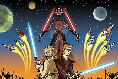 CLONE WAR jigsaw puzzle