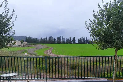 Hail in Ahuzat Barak, Israel