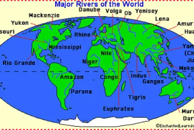 Major World Rivers