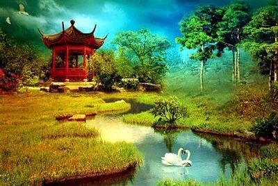 Maisonnette rouge jigsaw puzzle