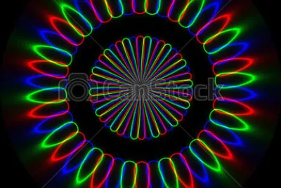 neon ornament