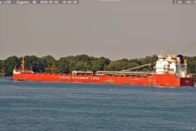 m/v Baie Comeau on the St Clair River