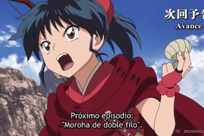 moroha piensa usar el carmesi hanyo no yashahime jigsaw puzzle