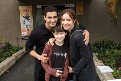 Kat, Elyes and Riley
