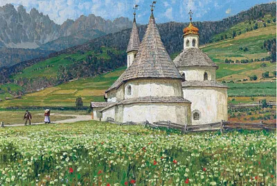 stefan Simony paysage autrichien jigsaw puzzle