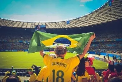 Futebol Jogo do Brasil no MaracanÃ£