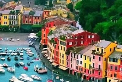 Paisajes y casas