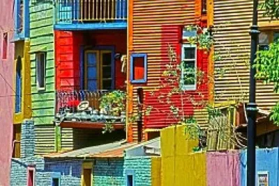 Paisajes y casas