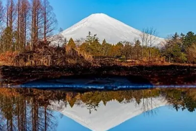 Monte com neve