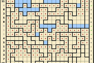 Aquarium puzzle