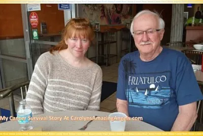 LUNCH WITH DADDY -  (Before the Cancer)